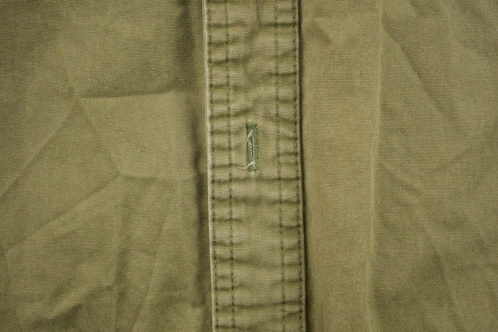 Vintage 2000s Outdoorsman Adventure Patch Blank Button Up Shirt /