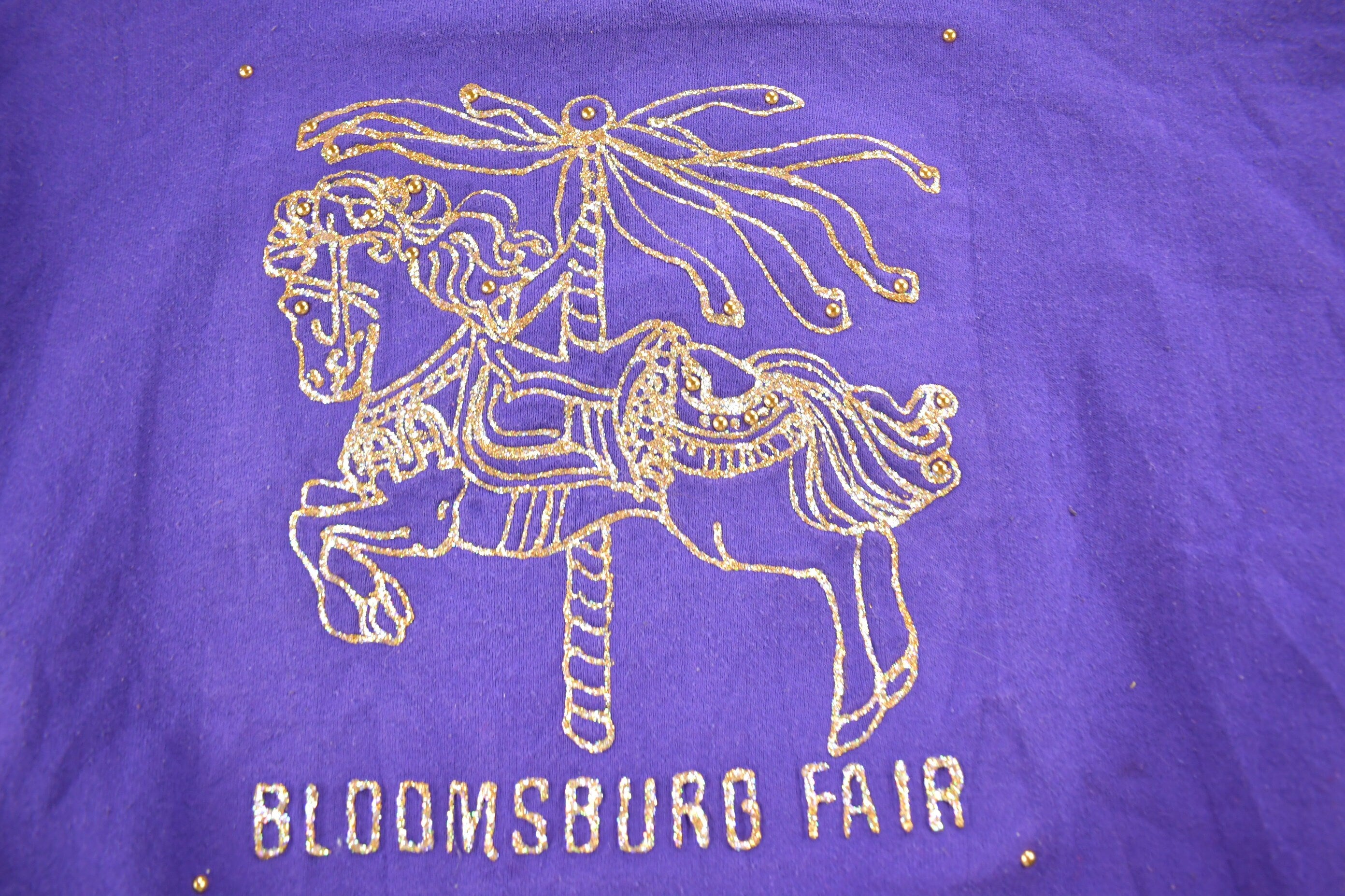 Vintage 1990s Bloomsburg Fair Graphic Crewneck Sweatshirt