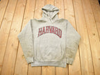 Vintage 1980s Harvard University Collegiate Raglan Hoodie