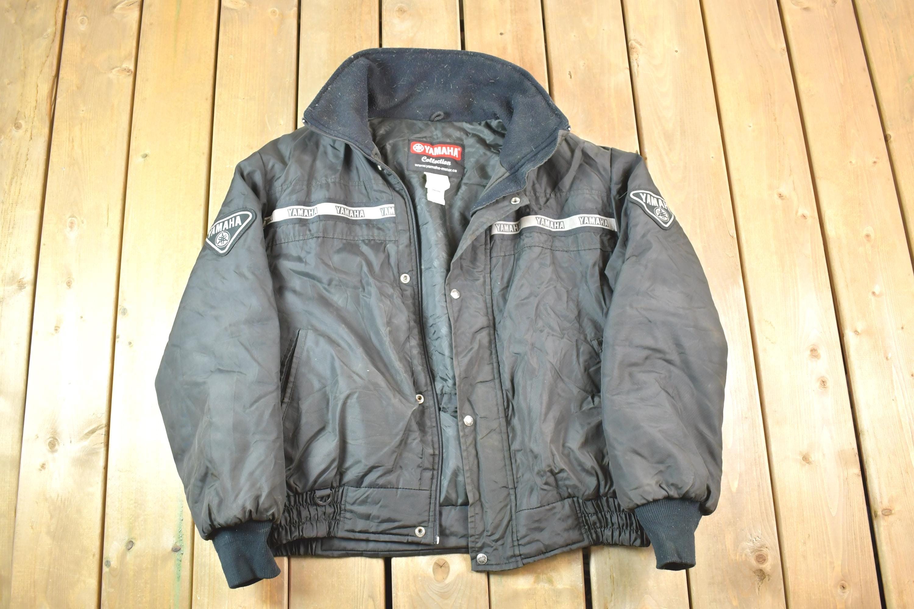 Vintage 1990s Yamaha Collection Snowmobile Motorsport Puffer Jacket