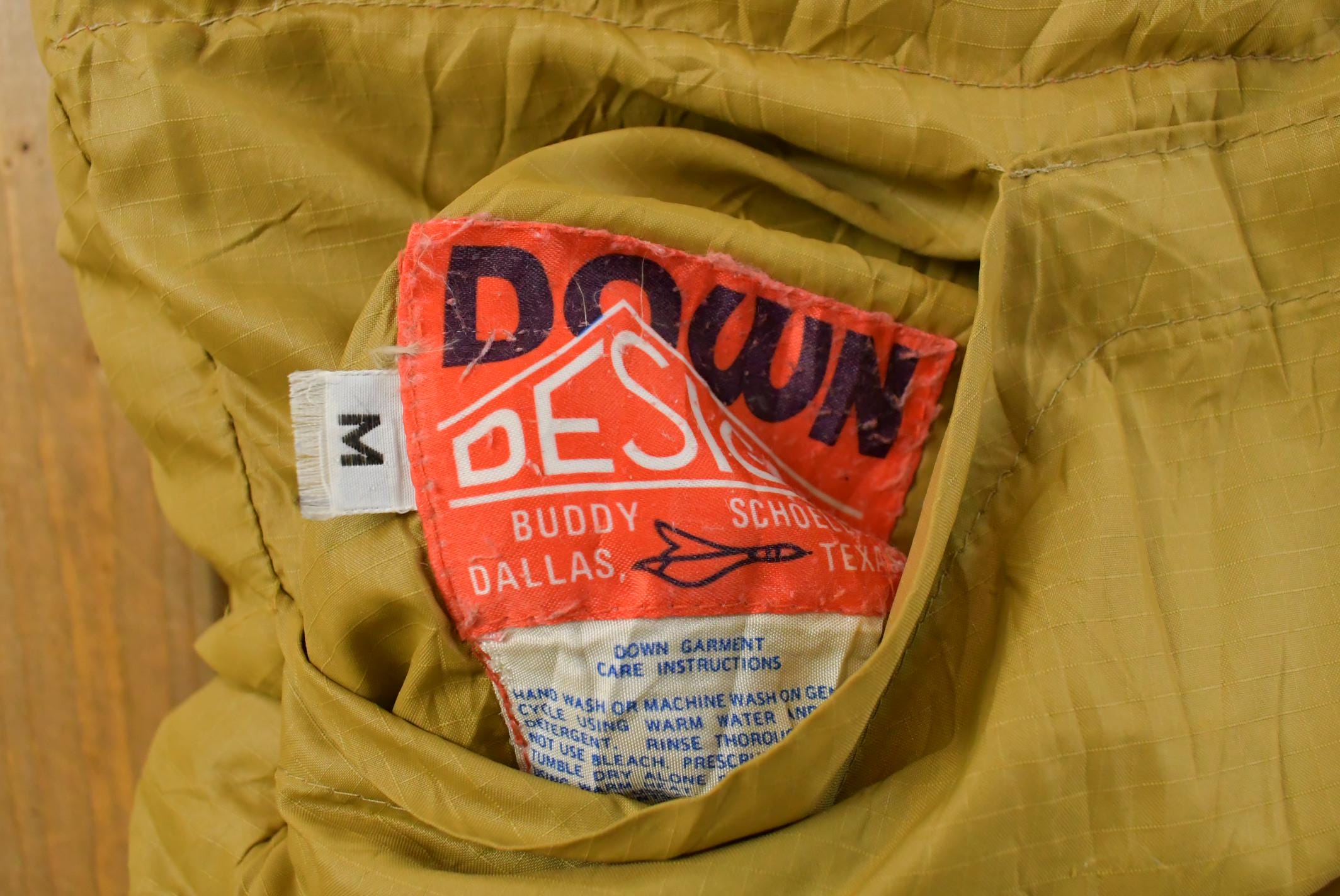 Vintage 1980s Down Design Puffer Vest Jacket Men's M /