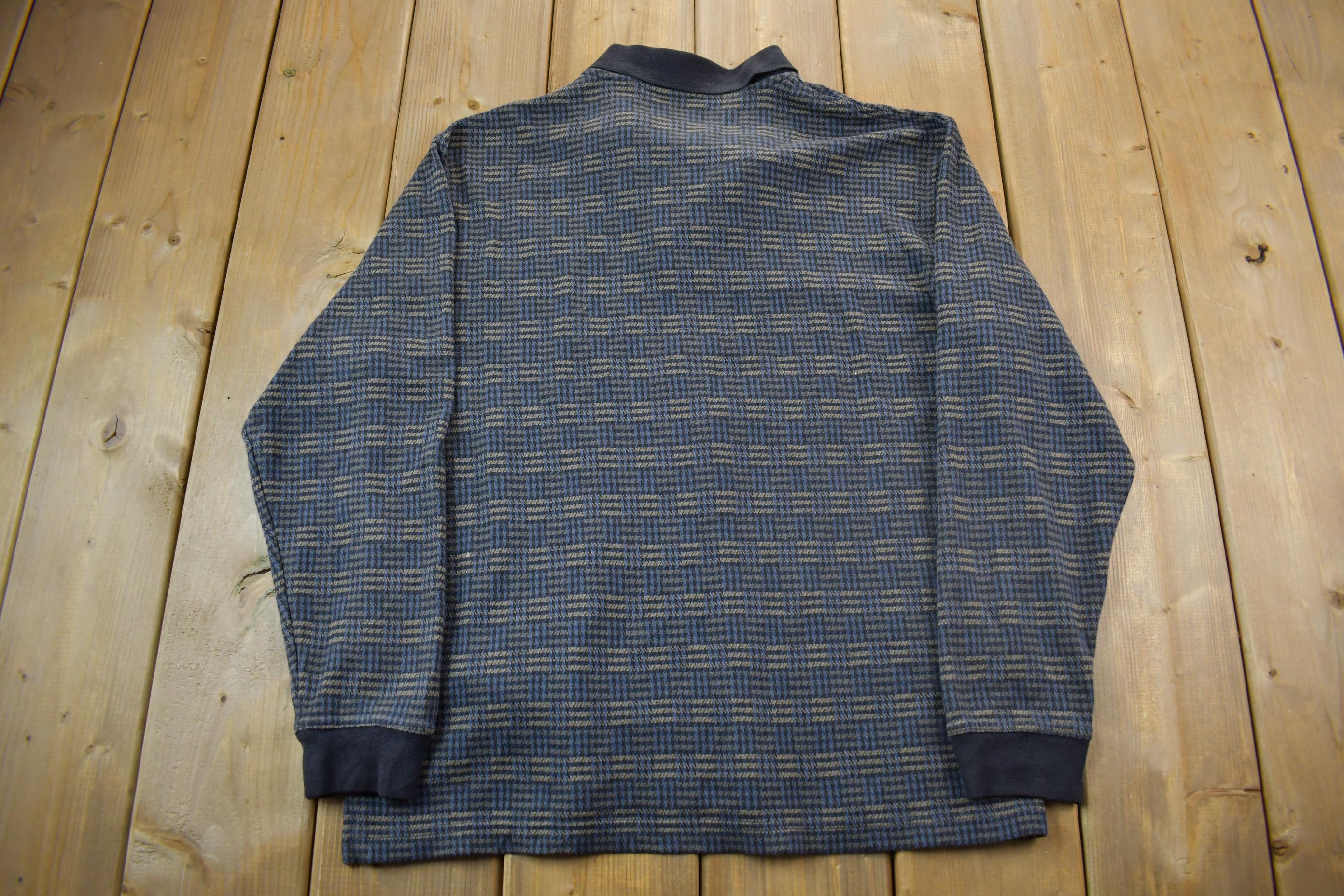Vintage 1990s Crossings Squared Graphic T-Shirt