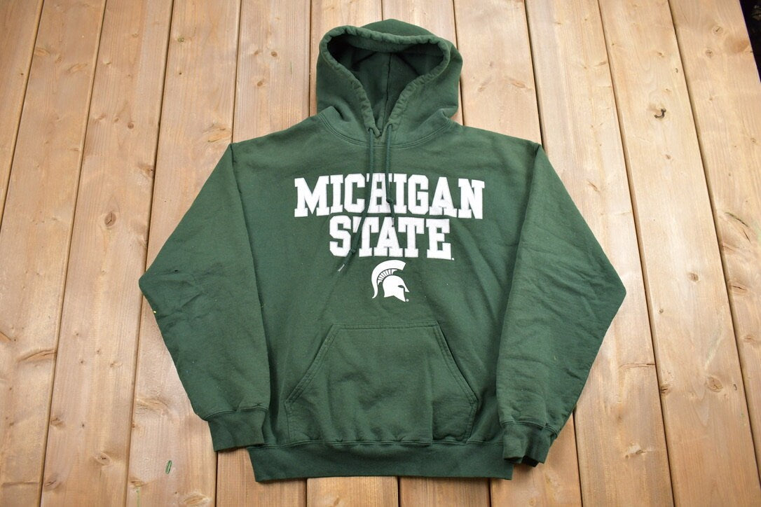 Vintage 1990s Michigan State University Collegiate Hoodie