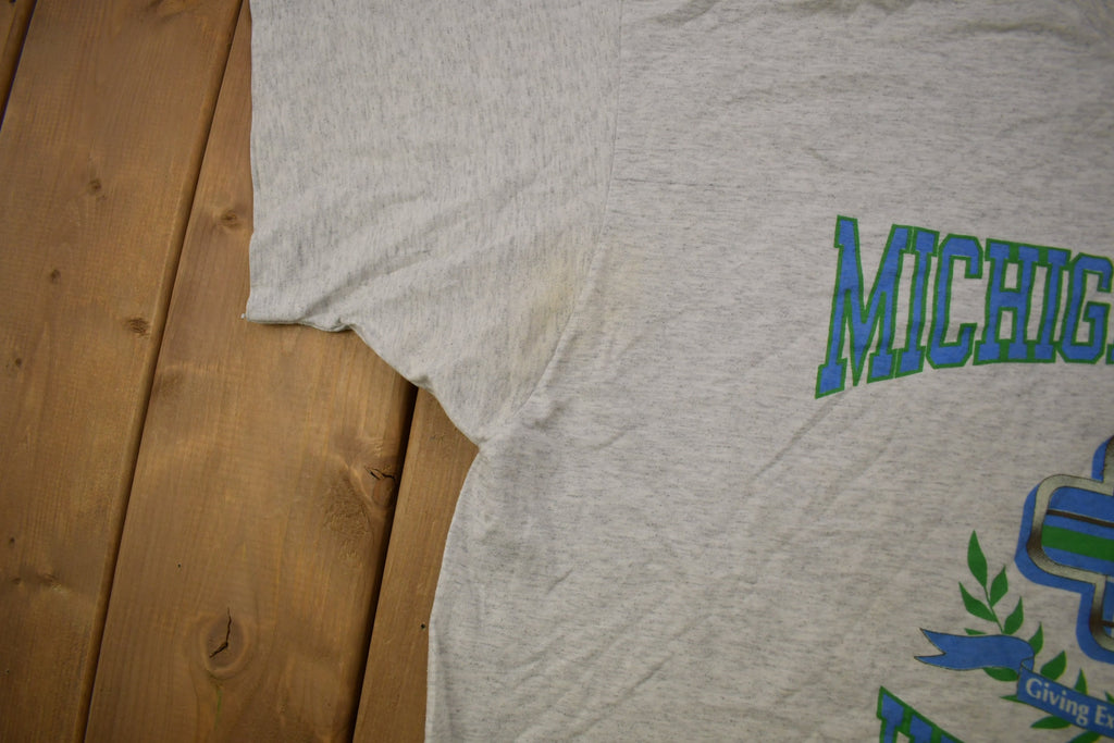 Vintage 1990s Michigan Capital Healthcare Graphic T Shirt