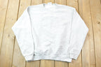 Vintage 1990s Lee Heavy Cotton Blank Grey Heavy Cotton Crewneck Sweatshirt