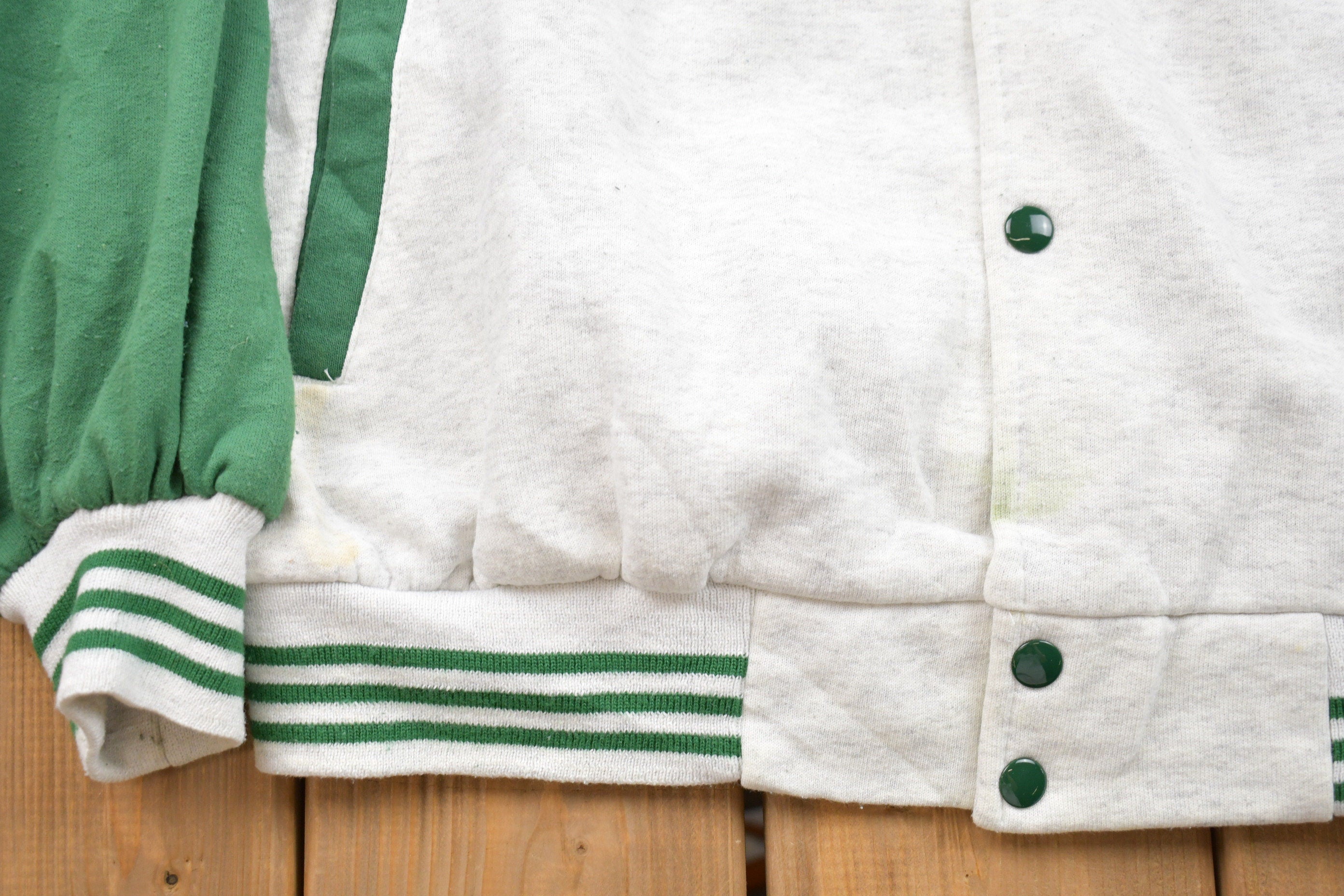 Vintage 1997 Green Bay Packers NFL Bomber Fleece Jacket