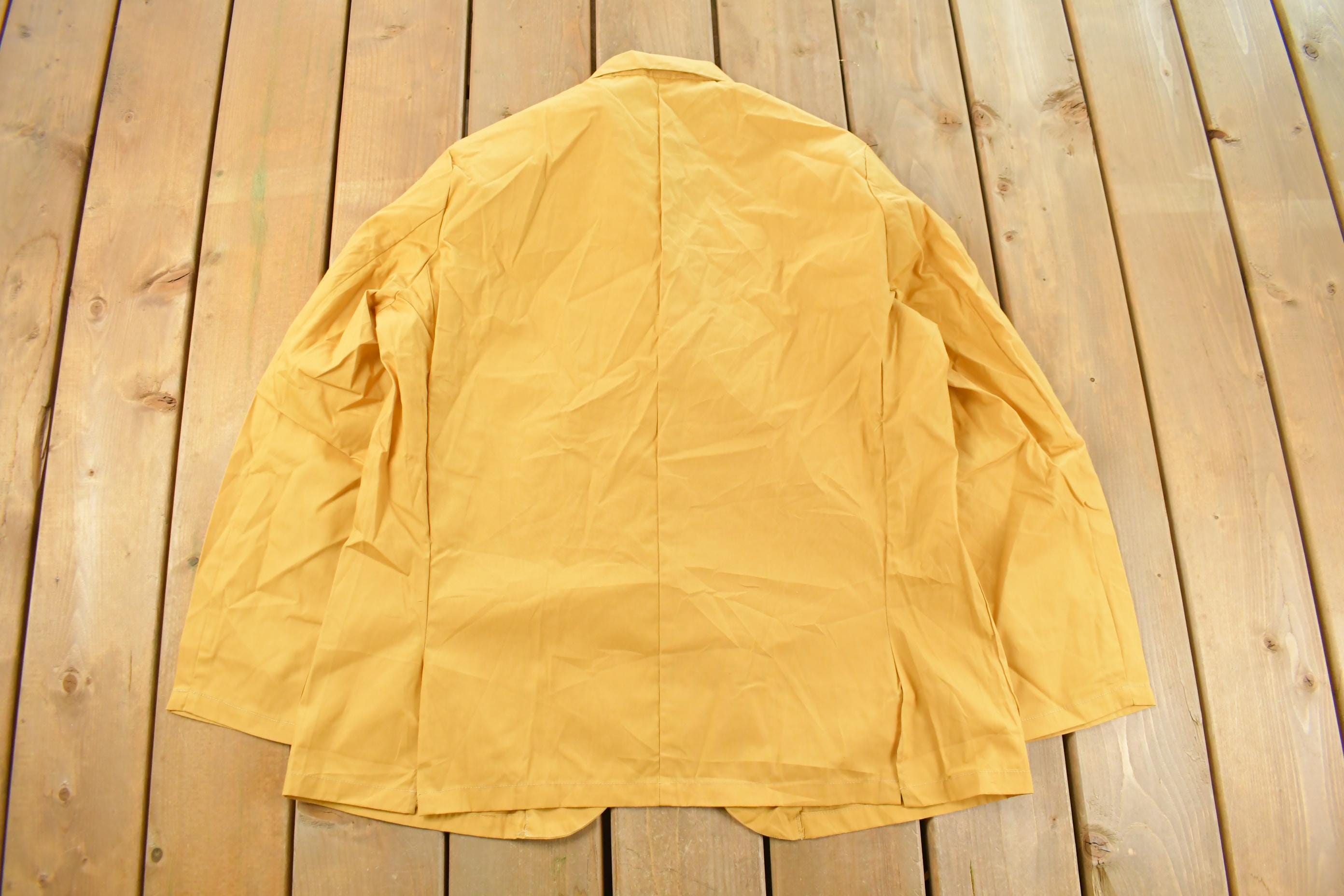 Vintage 1960s State Park Blazer Shirt Jacket Men's Large
