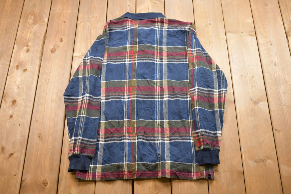 Vintage 1990s Chaps Ralph Lauren Quarter Button Up Shirt