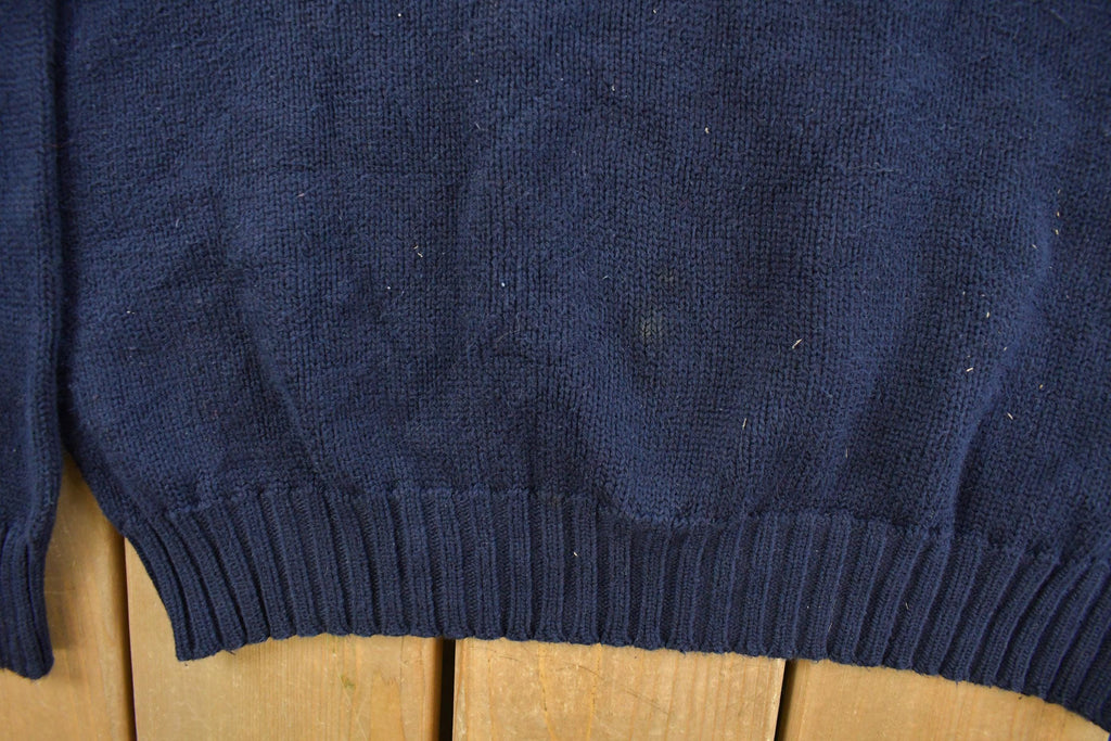 Vintage 1990s Polo Ralph Lauren Knit Crewneck Sweater Men's Medium