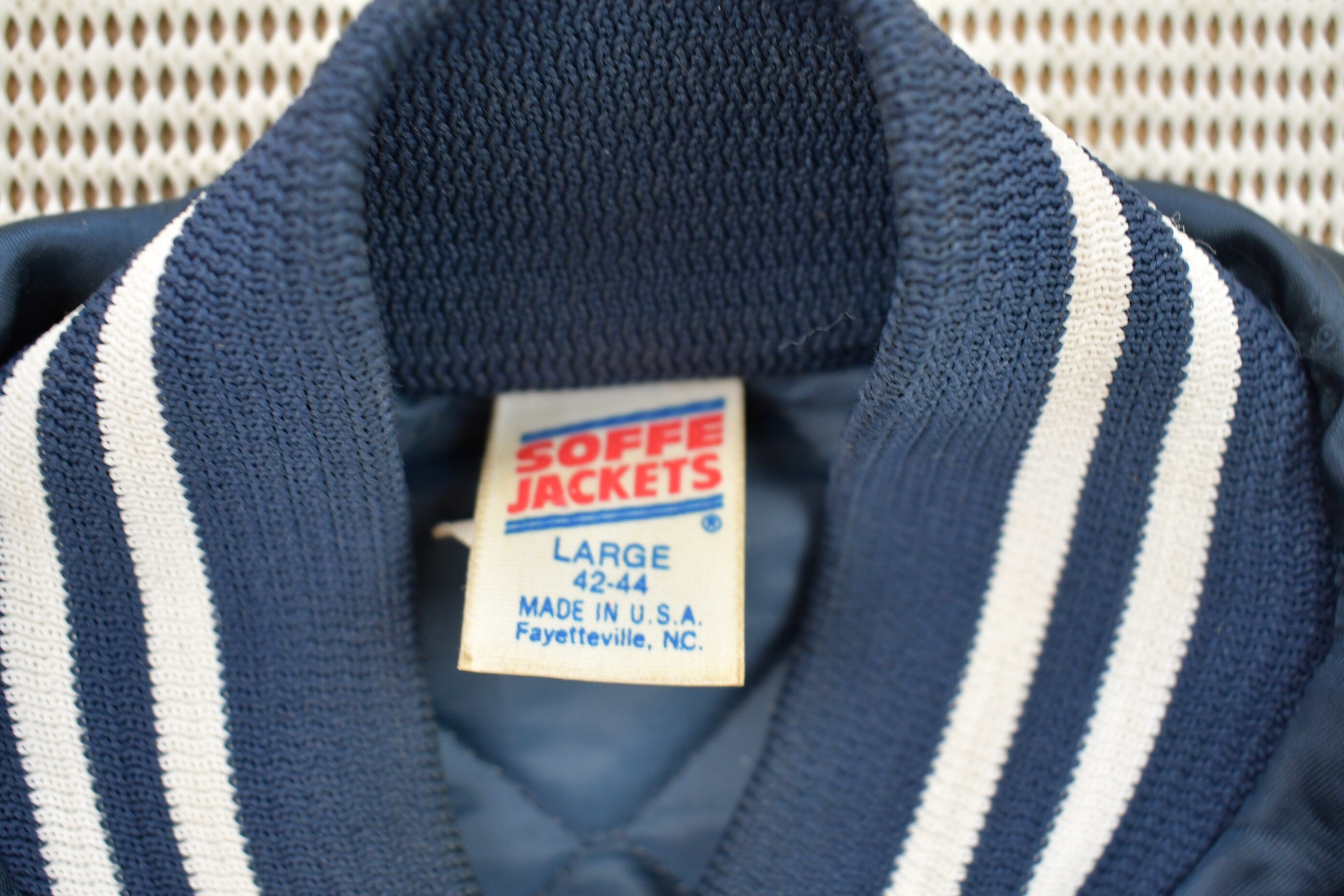 Vintage 1990s USS Iowa Satin Bomber Jacket
