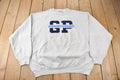 Vintage 1990s GP Bull Pups Embroidered Crewneck Sweatshirt Made In USA