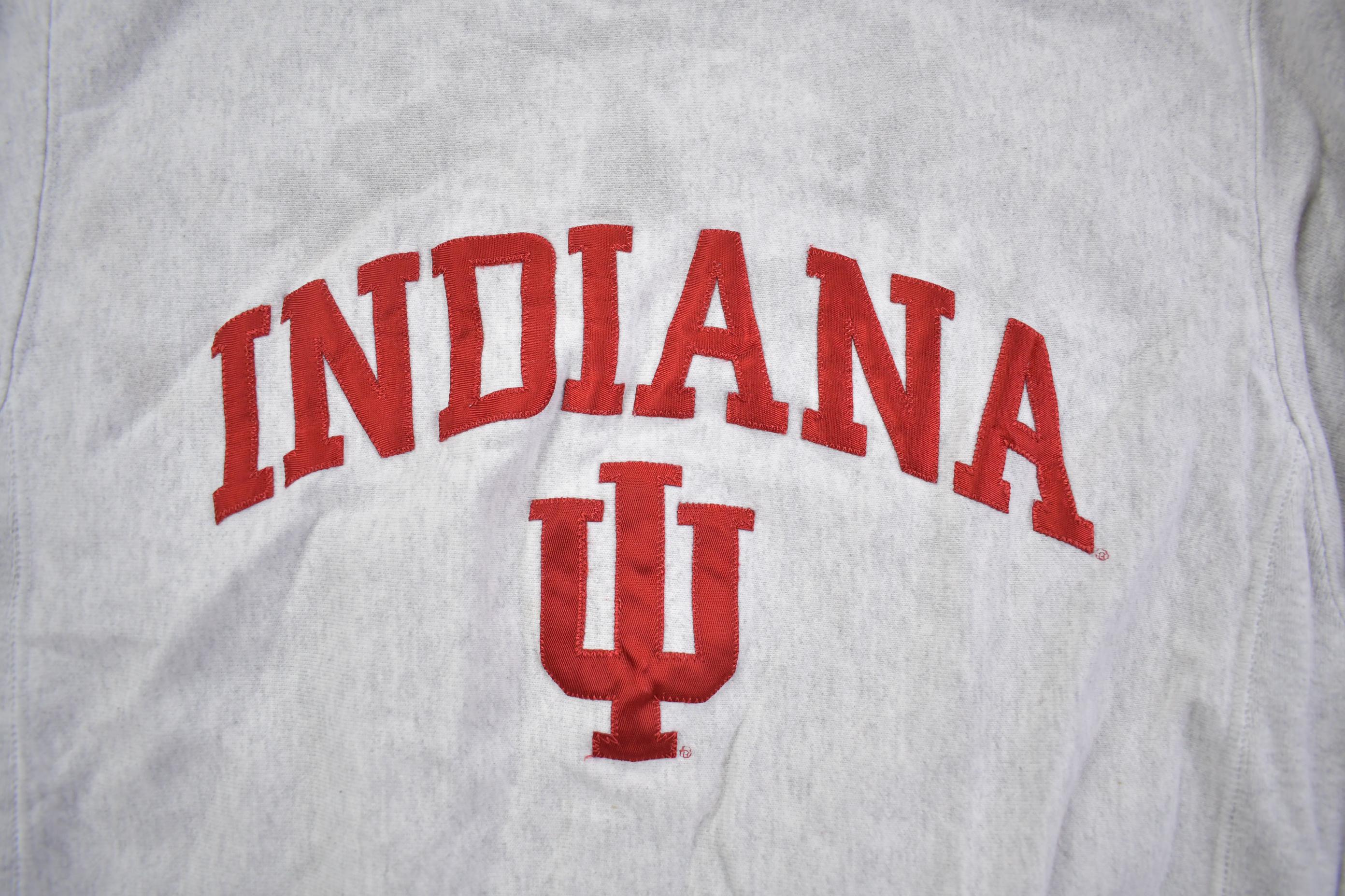 Vintage 1990s Champion Reverse Weave Heavy Weight University of Iowa Crewneck Sweatshirt - Small