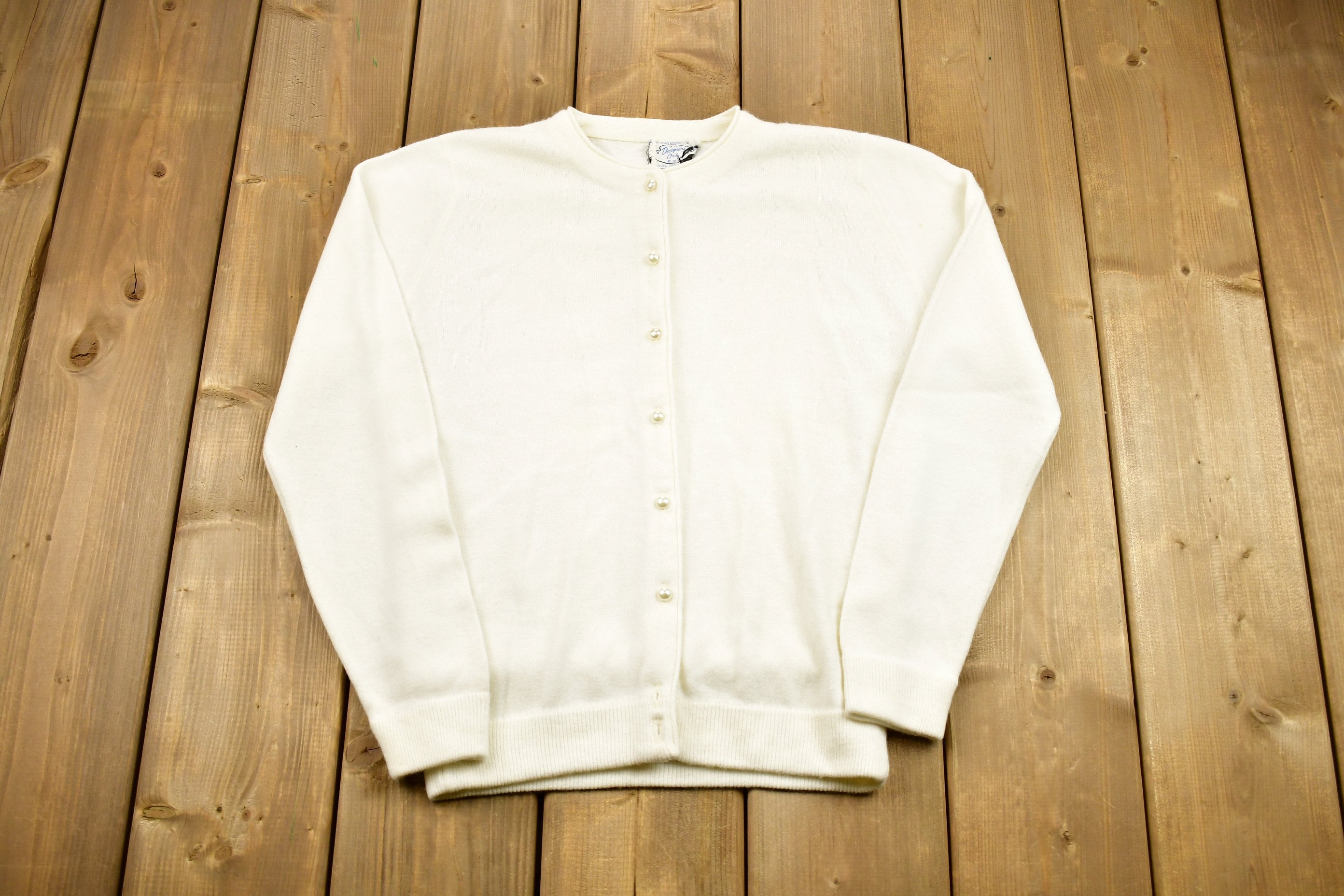 Vintage 1990s Button Up Cardigan Knit Sweater