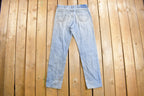 Vintage 1990s LEE Light Wash Tapered Mom Jeans