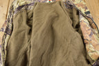 Vintage 1980s Real Tree Camo Sport Cheif Fleece Lined Jacket