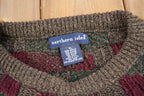 Vintage 1980s Northern Isles Abstract Knitted Sweater