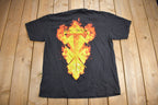 Vintage 1990s Demon From Death Valley Undertaker Wrestling T-Shirt