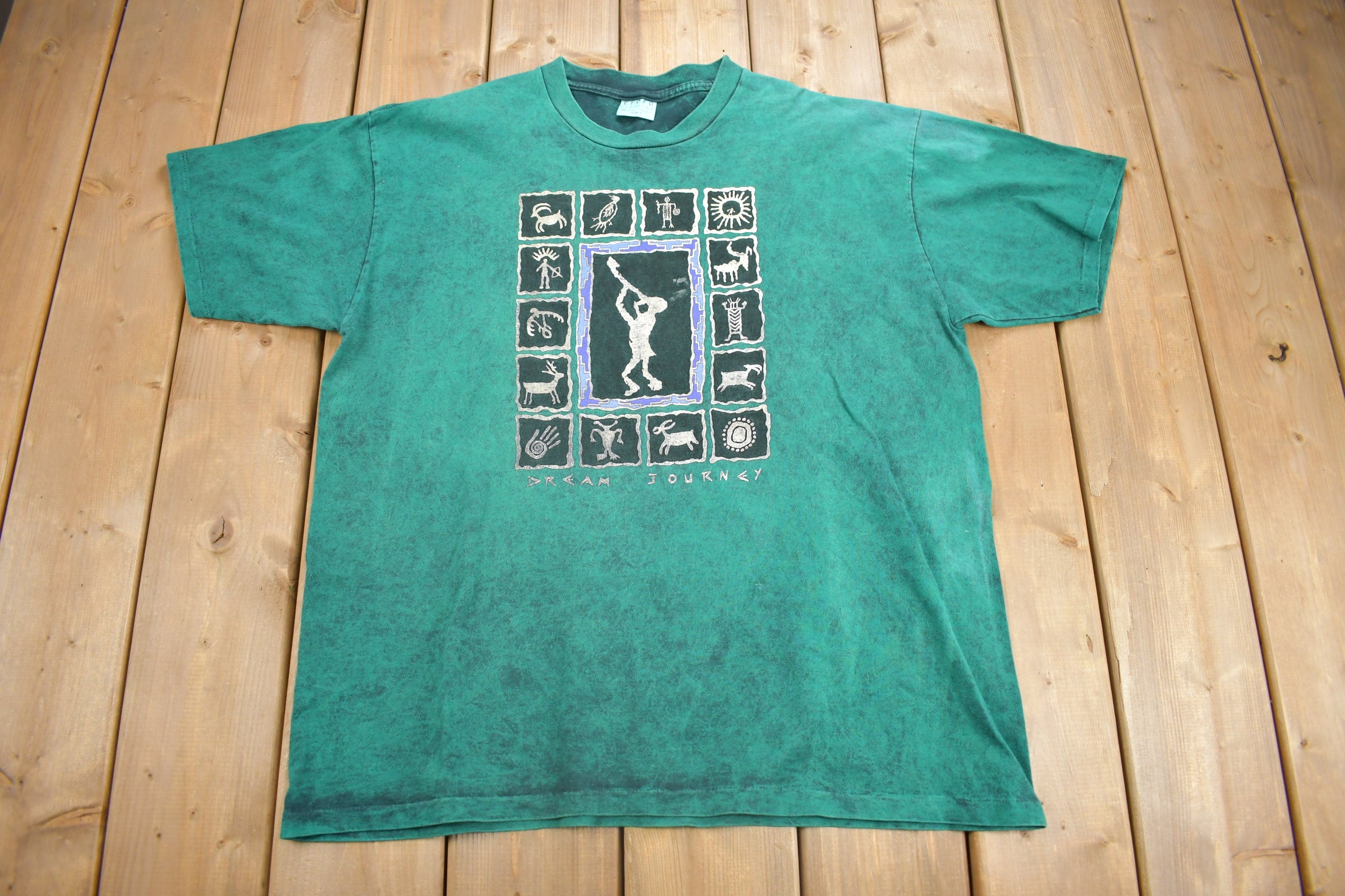 Vintage 1990s Dream Journey Graphic T Shirt
