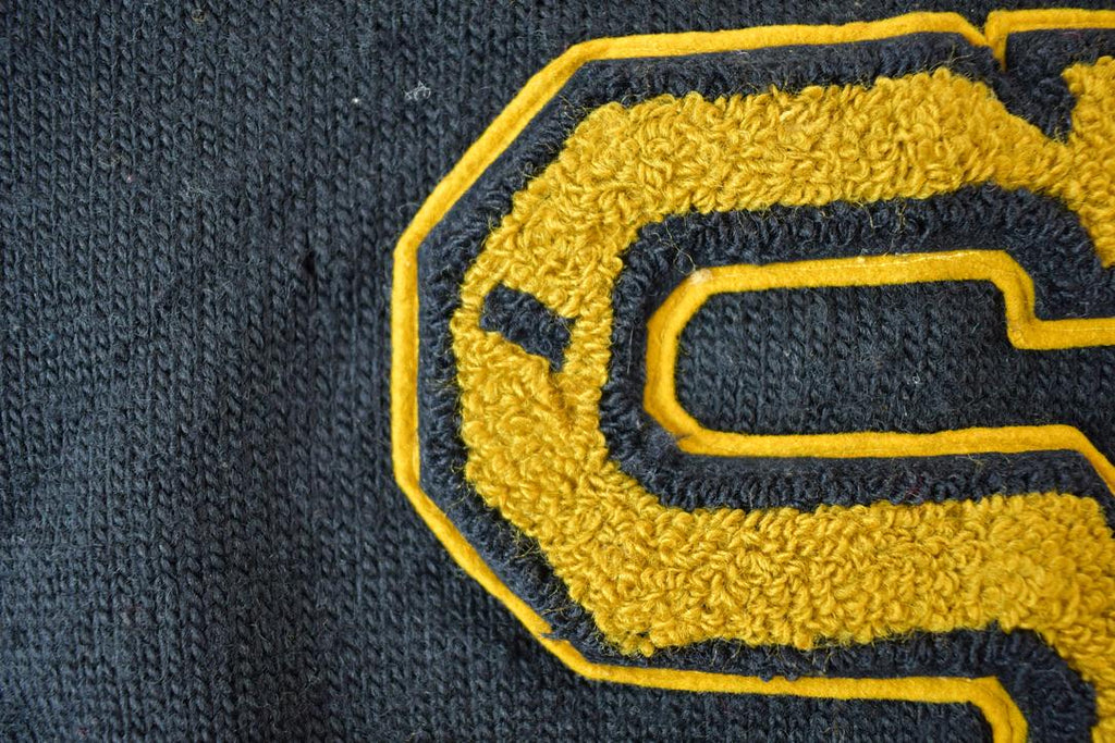 Vintage 1940s Princeton Knitting Mills All Wool S University Collegiate Crewneck