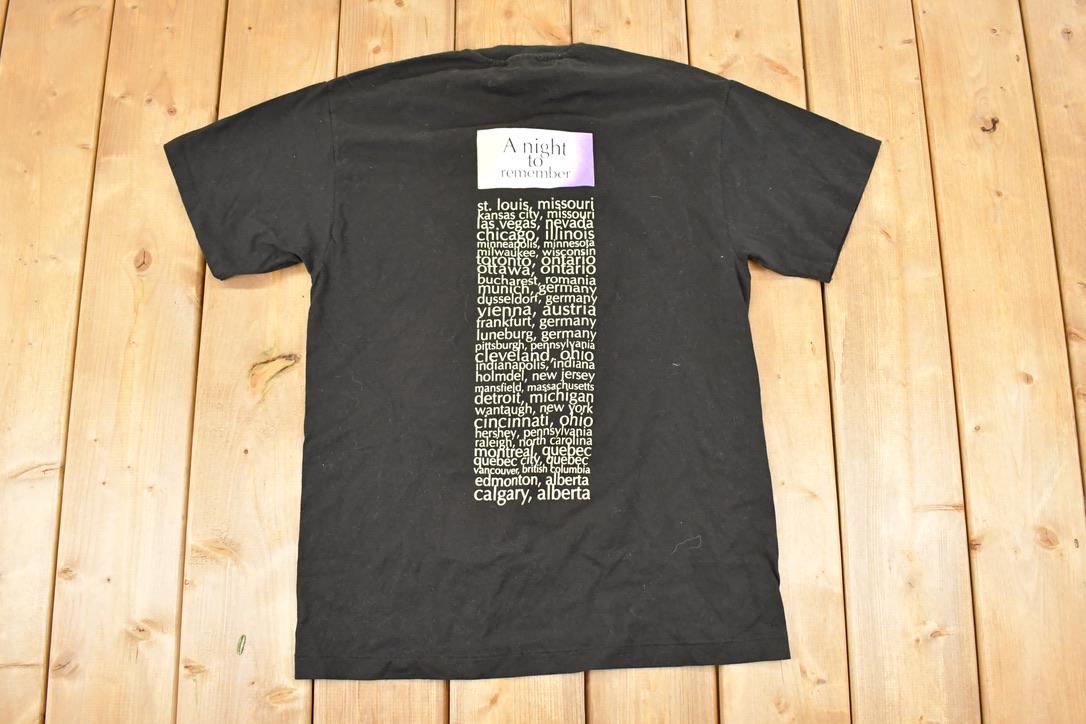 Vintage 1993 Rod Stewart A Night To Remember Rare Graphic Print Promo Tour T-Shirt Men's L