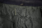 Vintage 1980s Genuine Flynntan Leather Blank Varsity Jacket