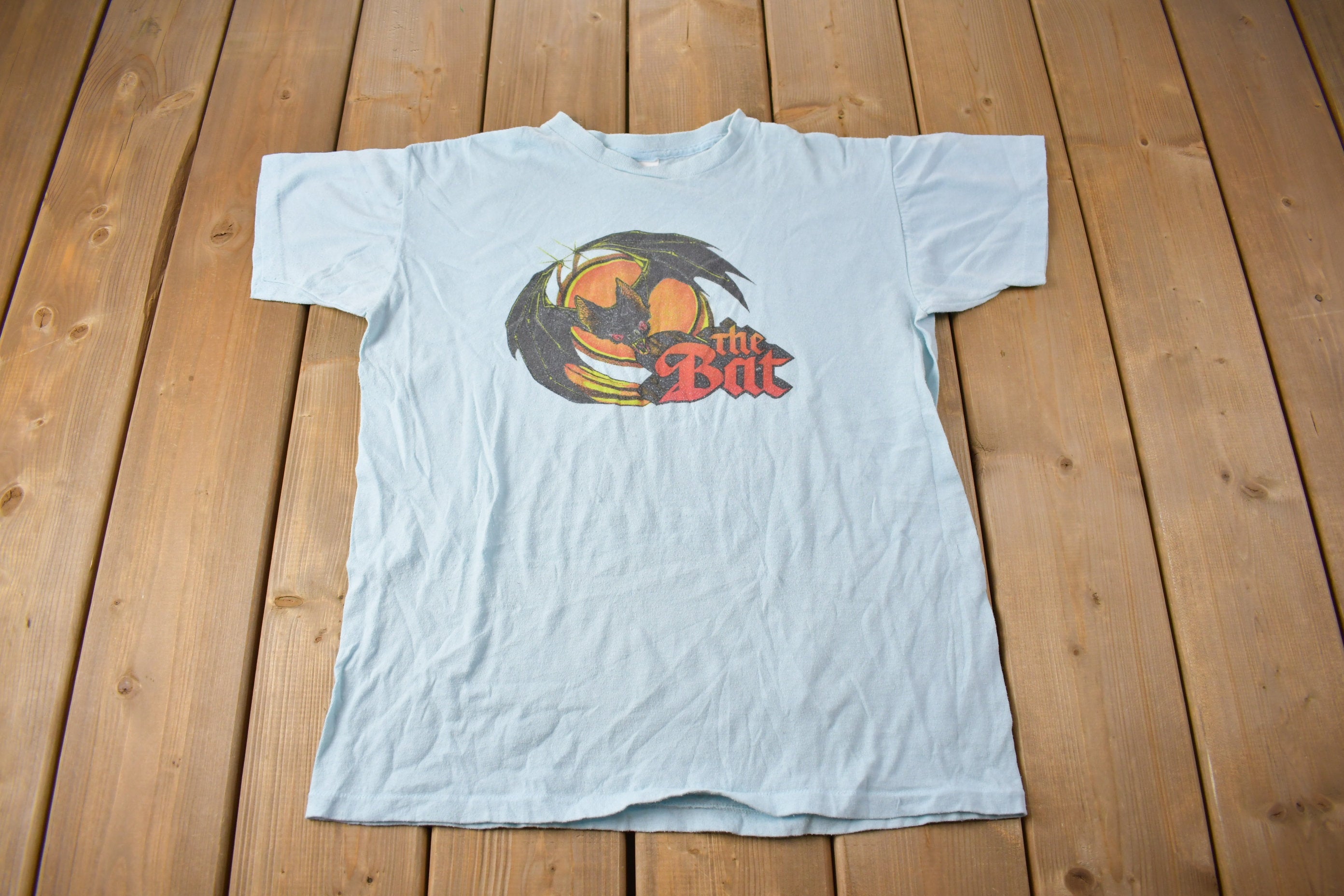 Vintage 1980s The Bat Graphic T Shirt