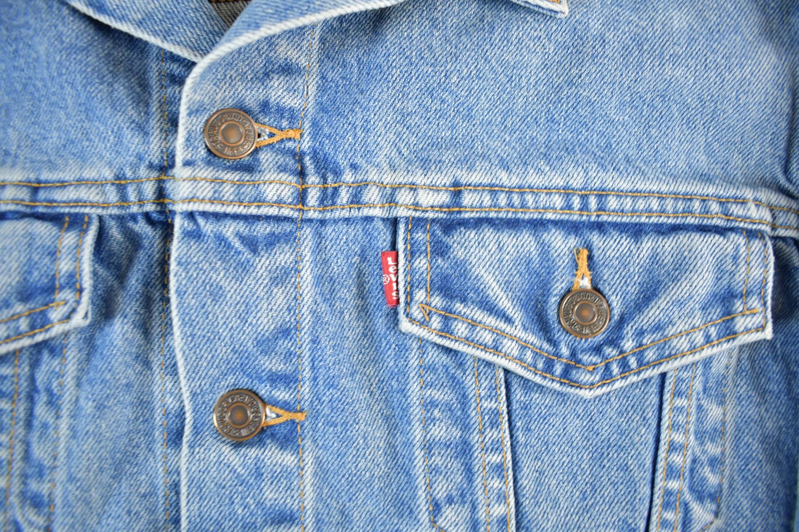Vintage 1990s Levi's Denim Jean Trucker Jacket Men's S-M