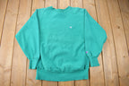 Vintage 1990s Champion Reverse Weave Small Logo Crewneck Sweatshirt