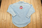 Vintage 1990s Crown Royal Button Up Shirt