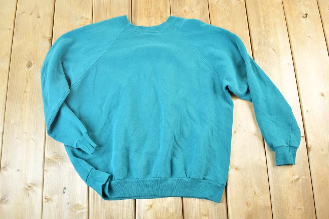 Vintage 1990s Grandmas Abstract Knit Crewneck Sweatshirt Womens L
