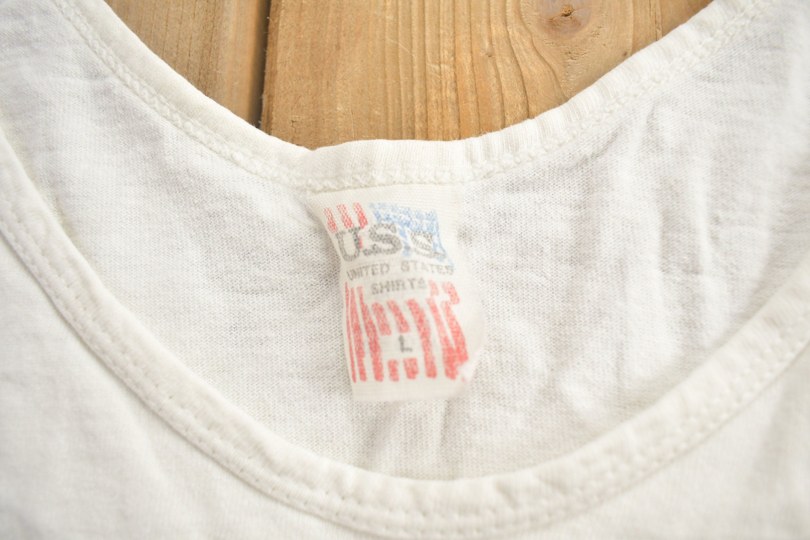 Vintage 1990s Life's A Beach Travel Tank Top
