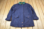 Vintage 1990s Eddie Bauer Women's Long Collared Winter Jacket Size L