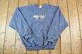 Vintage 1990s Ely Minnesota Wolfpack Art Unlimited Crewneck Sweatshirt