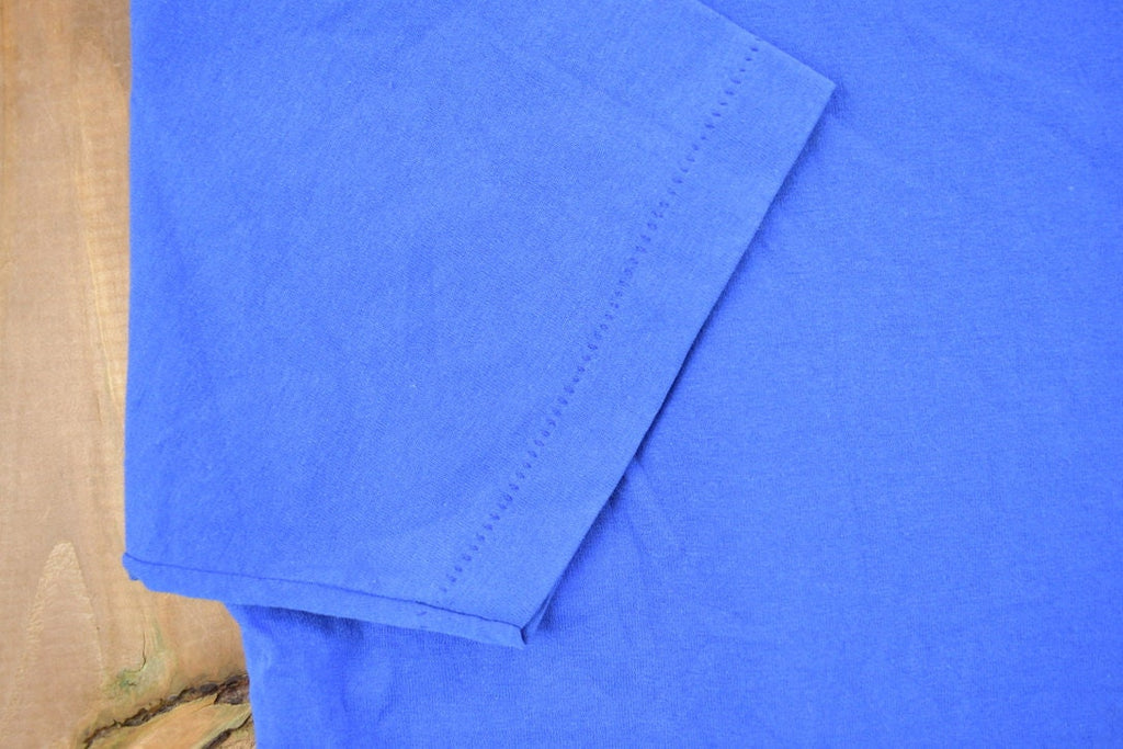 Vintage 1990s Blank Blue T-Shirt