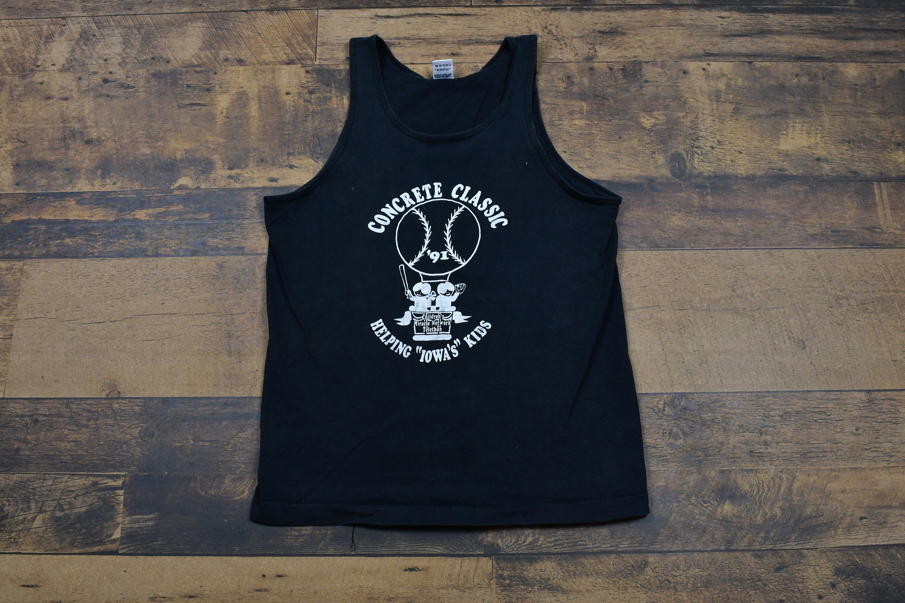 Vintage 1991 Concrete Classic Tank Top Shirt
