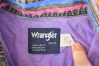 Vintage 1990s Wrangler Striped Rodeo Button Up Shirt Men's L