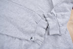 Vintage 1990s Nike Heather Grey Mini Swoosh Crewneck Sweatshirt