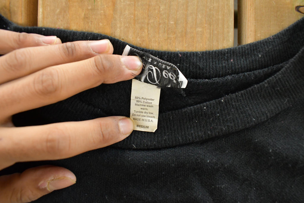 Vintage 1990s Cute Kitty Christmas Crewneck Sweatshirt Women's L