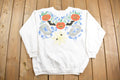 Vintage 1990s Hand Painted Halloween Crewneck Sweatshirt