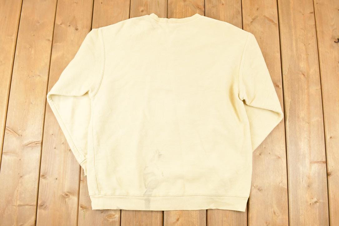 Vintage 1990s Lands End Knit Crewneck Sweater Womens L