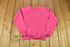 Vintage 1980s Rocking Horse Graphic Cute Raglan Crewneck
