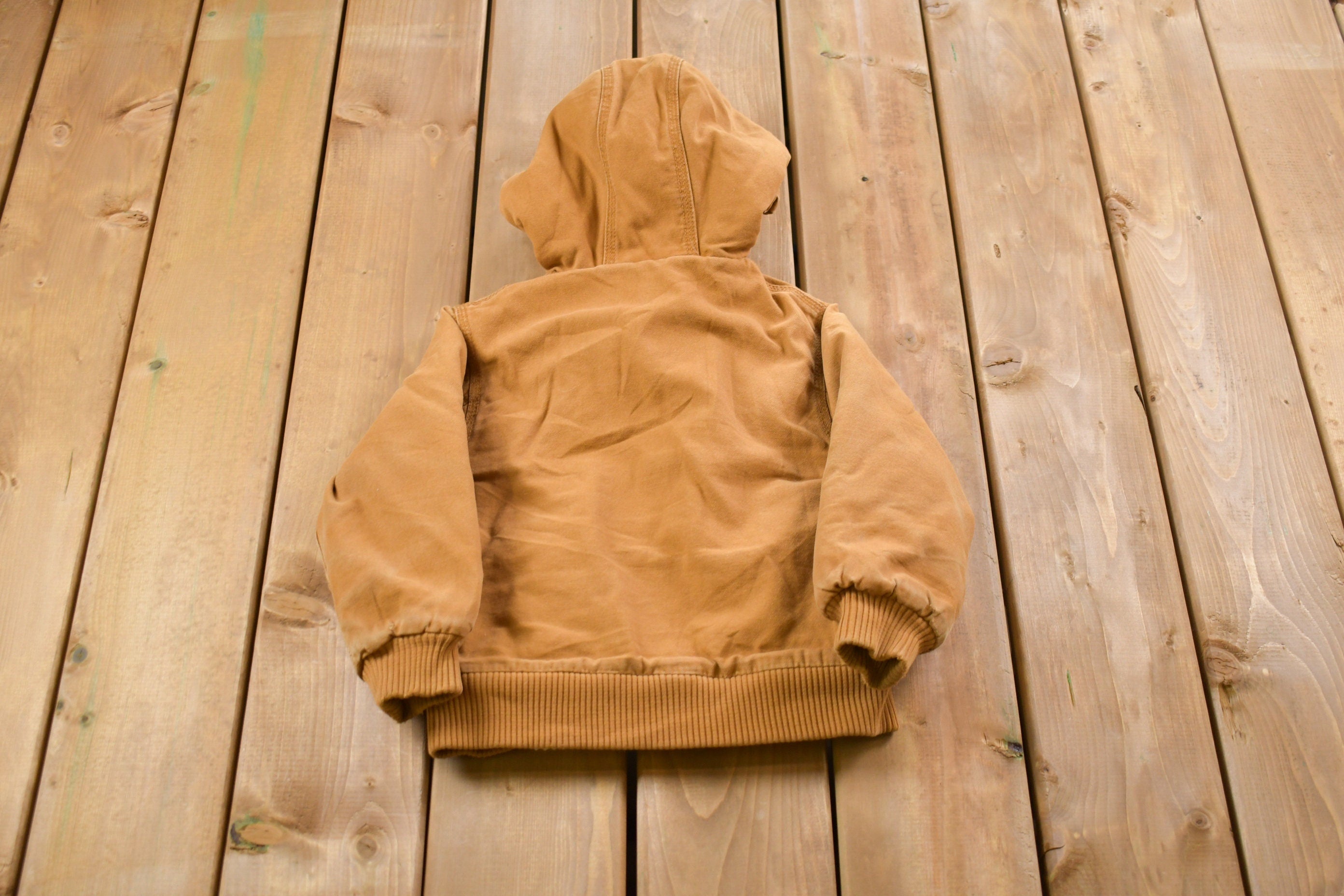 Vintage 1990s Kids Carhartt Hooded Jacket