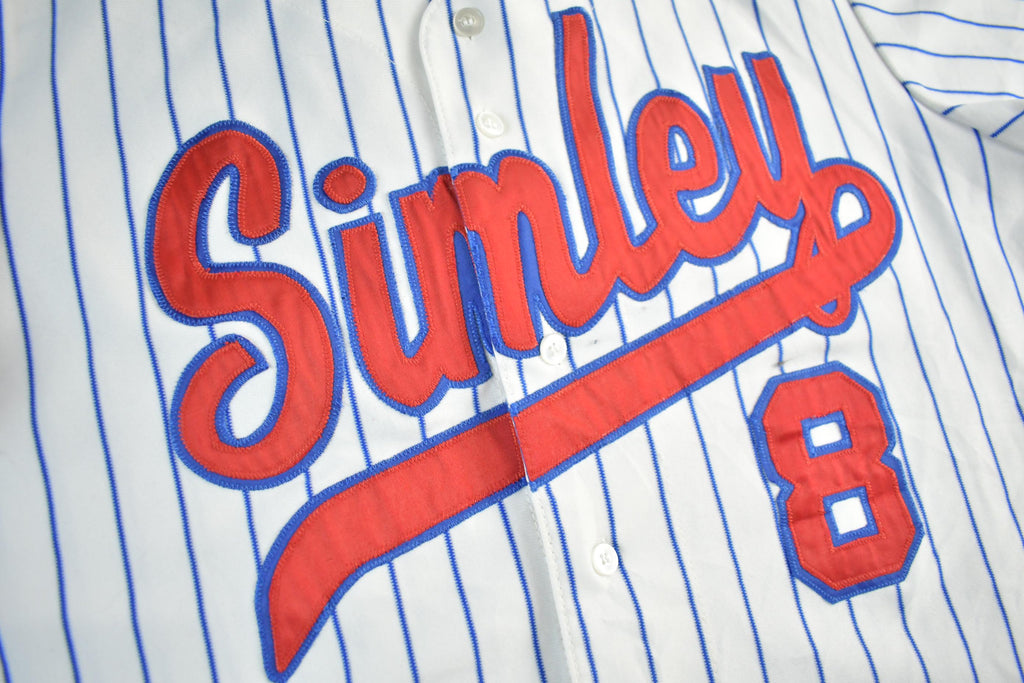 Vintage 1980s Simley Wilson Baseball Jersey Men's 44