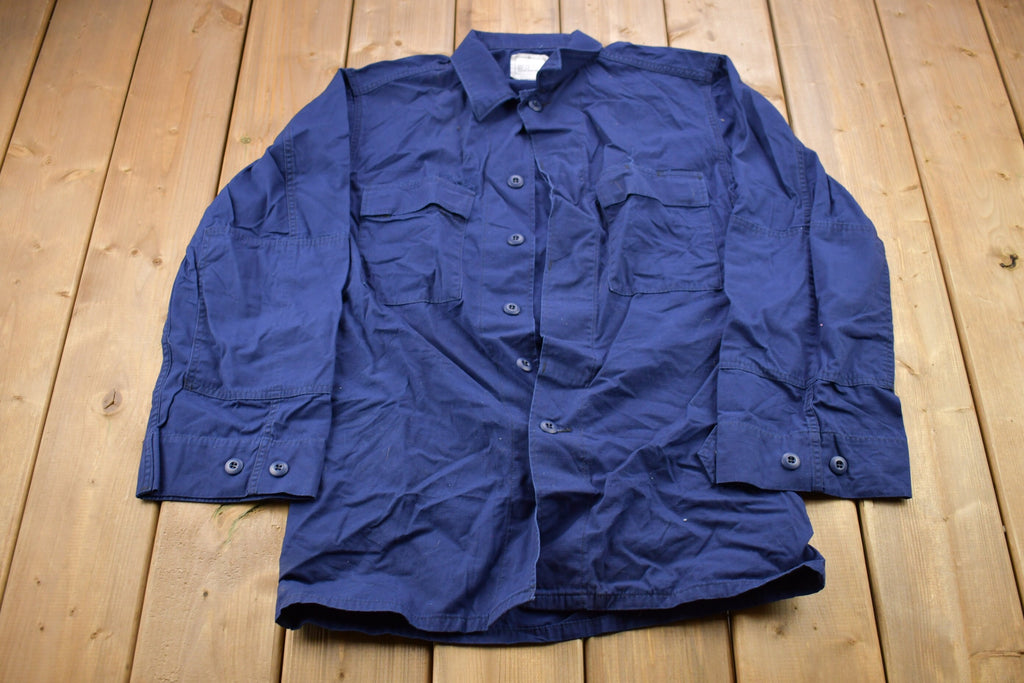 Vintage 2001 Military Button Up Shirt
