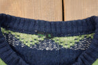 Vintage 1990s Abstract Knitted Sweater