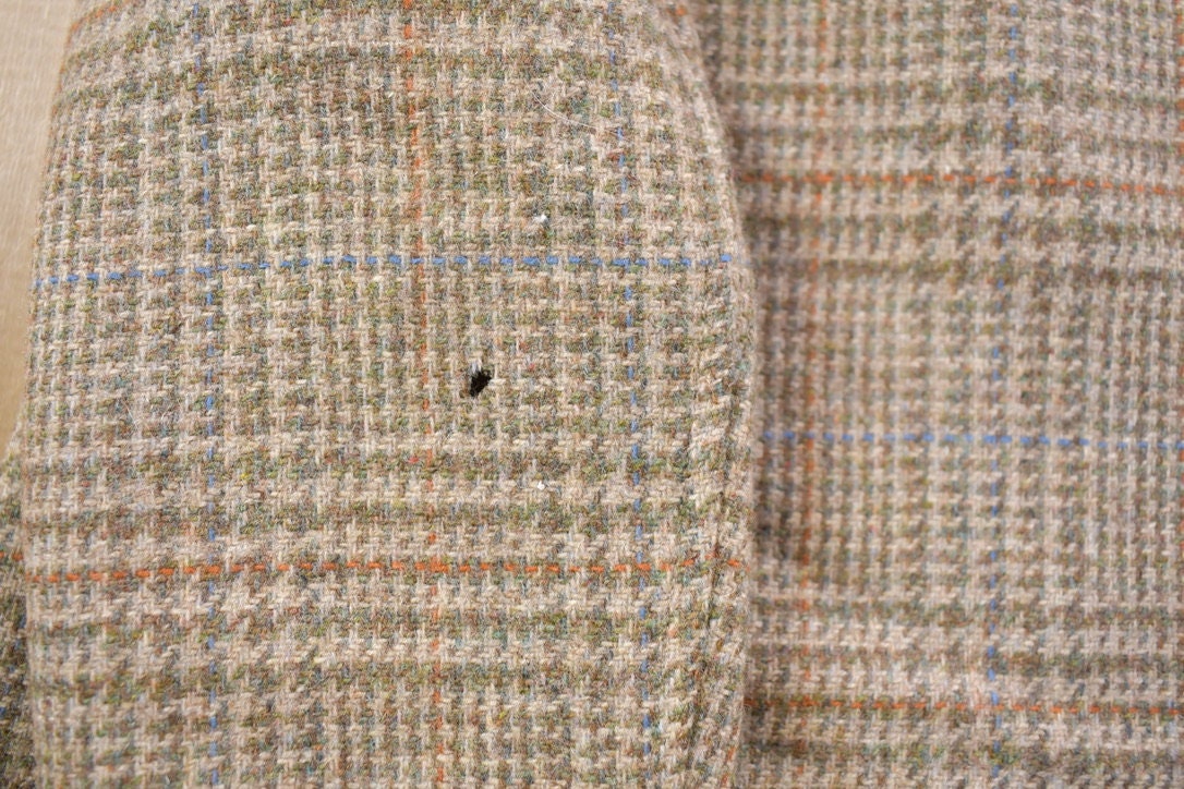 Vintage 1990s Higbee's All Over Pattern Wool Blazer Jacket