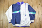 Vintage 1990s Quarter Zip Sport Crewneck Sweatshirt