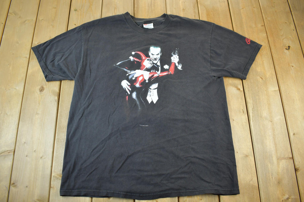 Vintage 1999 Harley Quinn Joker Last Dance DC Graphitti T-Shirt