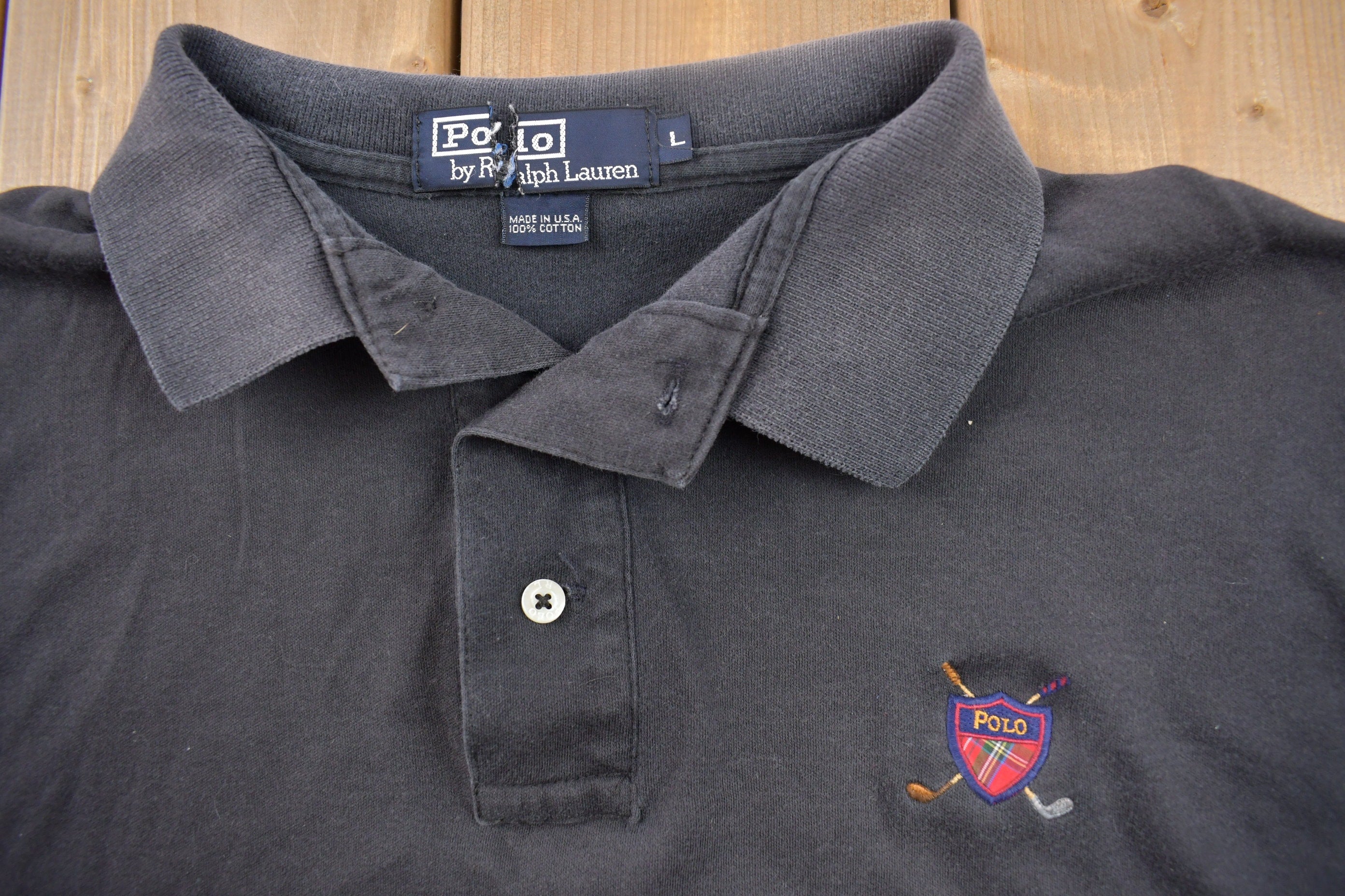 Vintage 1990s Polo Ralph Lauren Collared Shirt