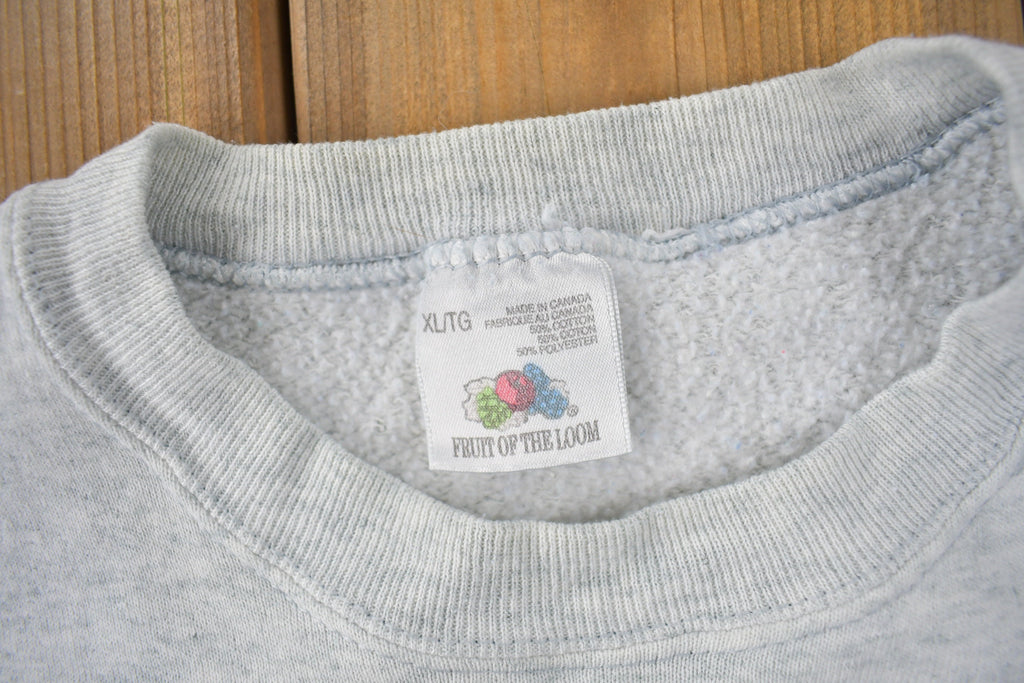 Vintage 1990s ESCAPE South Hampton Ontario Souvenir Crewneck Sweatshirt Made In Canada